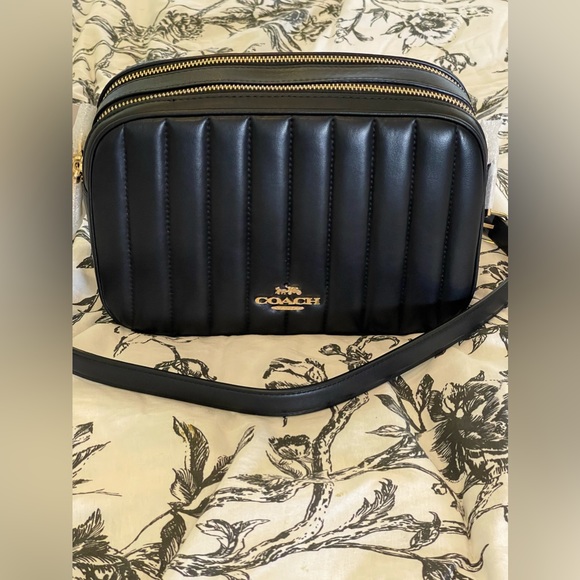 Coach Bags New Coach Jes Crossbody Linear Quilting Double Zip